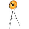 vidaXL Standlampi E27 Svartur og Gylltur 51 cm
