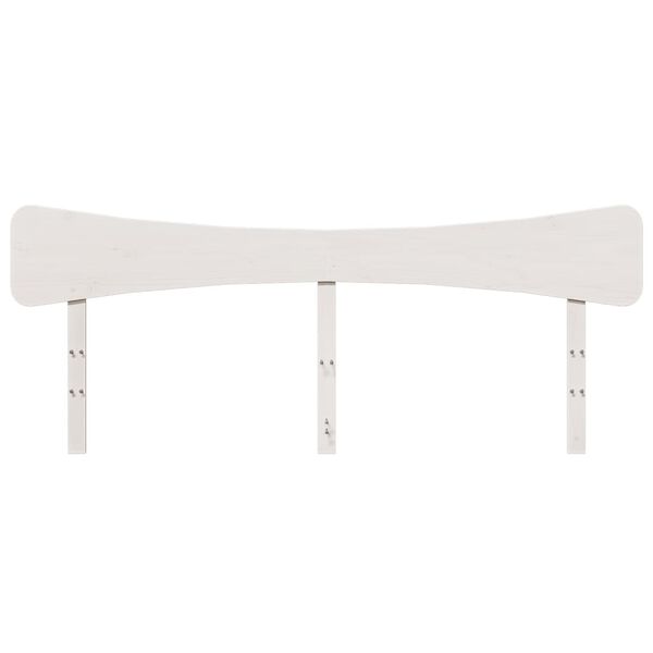 vidaXL H&ouml;f&eth;agafl Hv&iacute;tur 200 cm Gegnheil Fura