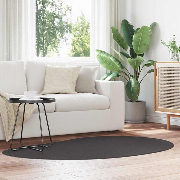 vidaXL Sv&aelig;&eth;isteppi HUARTE Antras&iacute;t 120 x 170 cm P&oacute;l&yacute;ester