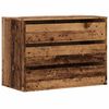vidaXL Hornkomm&oacute;&eth;a Gamall Vi&eth;ur 80x41x58 cm Hanna&eth;ur vi&eth;ur