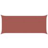 vidaXL S&oacute;lskugga segl terracotta 6 x 2,5 m 100% p&oacute;l&yacute;ester Oxford