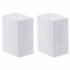 vidaXL Efnish&aacute;&eth; hundap&uacute;&eth;i 100 pcs Svartur og Hv&iacute;tt 60 x 60 cm
