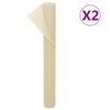 vidaXL Fl&iacute;spl&ouml;ntuyfirbrei&eth;sla 2 R&uacute;llur 70 g/m&sup2; 10x1,6 m