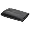 vidaXL Segld&uacute;kur 650 g/m&sup2; 3,5x2,5 m Svartur