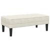 vidaXL Bekkur me&eth; p&uacute;&eth;i Rj&oacute;malitur 113 x 57 x 39 cm Flauel
