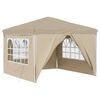 vidaXL Pop-up part&yacute; tjald Rj&oacute;malitur 288 x 288 x 245 cm Oxford efni