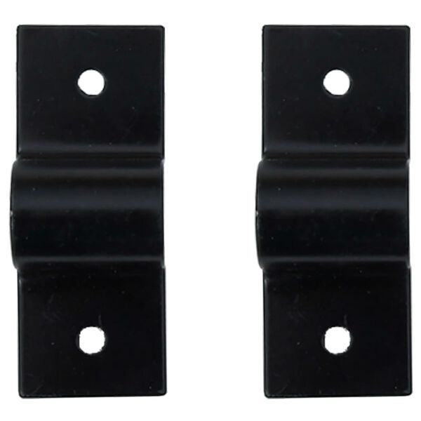 vidaXL sSl&ouml;ngub&oacute;m &aacute; Vegg, Svart St&aacute;l