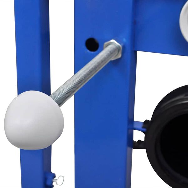 vidaXL Innbyggður Hár Klósettkassi 11 L 41x14x(110-125) cm