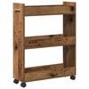 vidaXL Cabinet me&eth; hj&oacute;l Gamalt timbur 60 x 22 x 79 cm