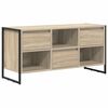 vidaXL Sj&oacute;nvarpssk&aacute;pur Sonoma 100 x 36 x 49,5 cm Samsettur vi&eth;ur