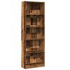 vidaXL B&oacute;kask&aacute;pur Vi&eth;arlitur 60x24x176 cm Samsettur Vi&eth;ur