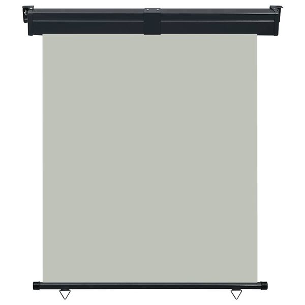 vidaXL Svalaskjólveggur 145x250 cm Grár