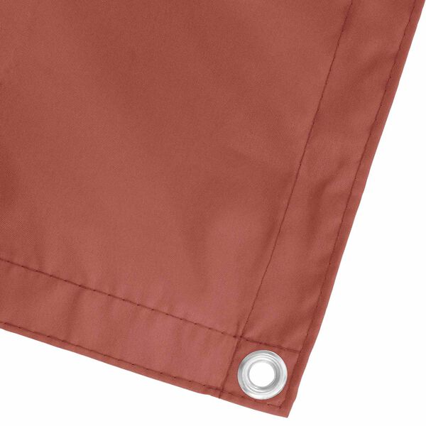 vidaXL Bakar&iacute; Skj&aacute;r terracotta 100 x 800 cm Oxford efni