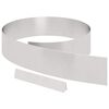 vidaXL Gar&eth;ja&eth;ar Silfur 450 x 0.05 x 15 cm Ry&eth;fr&iacute;tt St&aacute;l