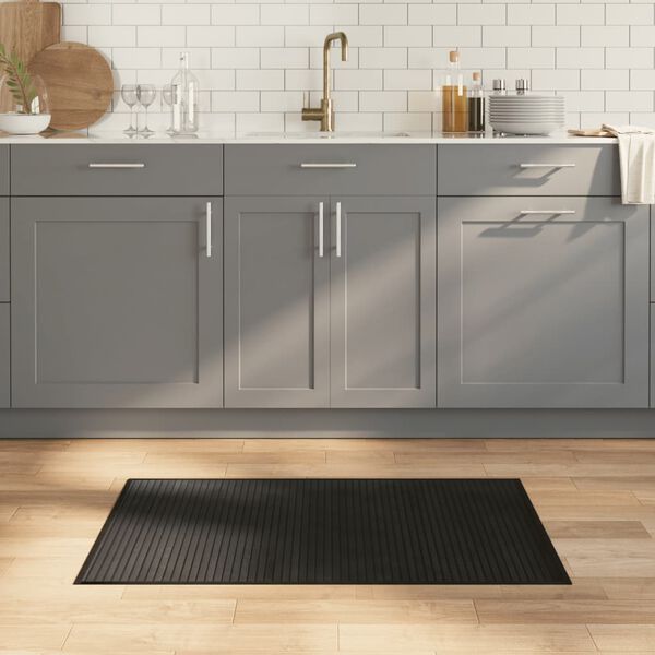 vidaXL Motta Ferhyrnd Dökkbrún 60x300 cm Bambus