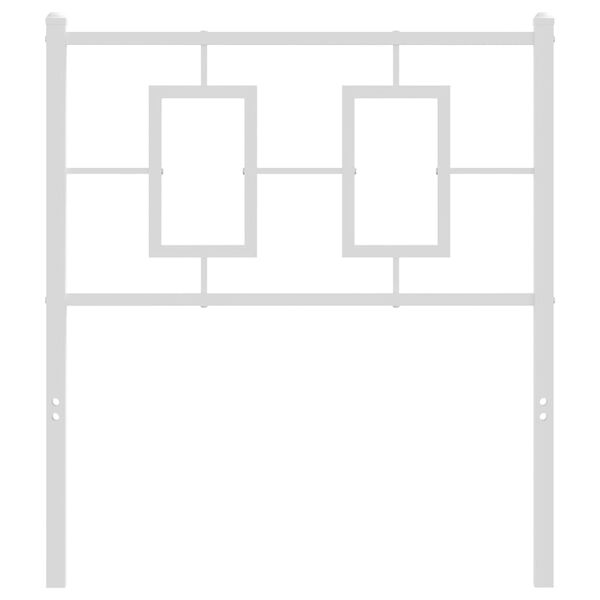 vidaXL Skiptanlegt R&uacute;mgafl &uacute;r M&aacute;lmi Hv&iacute;tur 80 cm