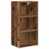 vidaXL Vegghengdur sk&aacute;pur me&eth; geymslu Gamalt timbur 40 x 29,5 x 80 cm