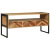vidaXL Sj&oacute;nvarpssk&aacute;pur Br&uacute;nn 100 x 35 x 50 cm Hrein akas&iacute;utr&eacute;