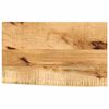 vidaXL Bor&eth;plata 50x40x3,8 cm N&aacute;tt&uacute;rulegar Br&uacute;nir Gegnheill Mang&oacute;vi&eth;ur