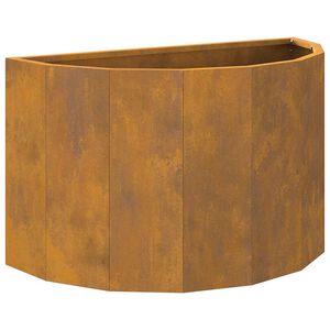 vidaXL Pl&ouml;ntuker Rusty 60 x 30 x 35 cm Ve&eth;ra&eth; st&aacute;l