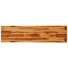 vidaXL Veggborð með Náttúrulegum Brúnum 140x40x80 cm Akasíuviður