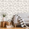 DUTCH WALLCOVERINGS Veggfóður Furutré Hvítt