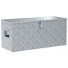 vidaXL &Aacute;lbox 90,5x35x40 cm Silfur