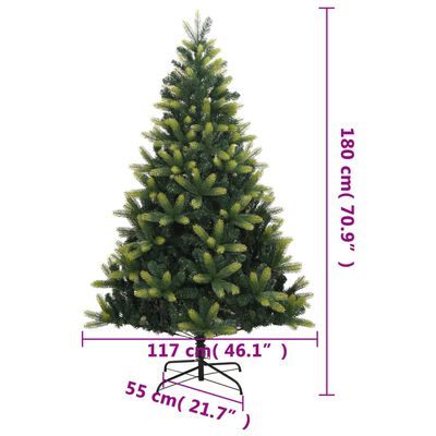 vidaXL Gervijólatré með Hjörum og Standi 180 cm