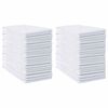 vidaXL Efnish&aacute;&eth; hundap&uacute;&eth;i 50 pcs Svartur og Hv&iacute;tt 120 x 80 cm