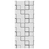 vidaXL R&uacute;llugard&iacute;na &iacute; Sturtu 110x240 cm D&uacute;kur Breidd 106 cm
