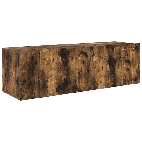 vidaXL 7 hluta Sj&oacute;nvarpssk&aacute;pasett Reyklitu&eth; Eik Samsettur Vi&eth;ur