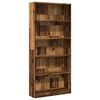 vidaXL B&oacute;kask&aacute;pur Old Wood 80x24x176 cm Engineered Wood