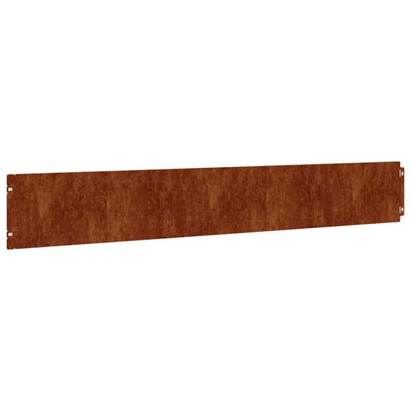 vidaXL Gar&eth;kantar 50 stk. 15x103 cm Sveigjanlegt Corten-st&aacute;l