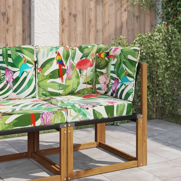 vidaXL Utandyriss&oacute;fap&uacute;&eth;i 3 pcs litr&iacute;kur litur P&oacute;l&yacute;ester