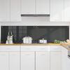 vidaXL Eldh&uacute;s Backsplash 2 pcs D&ouml;kk gr&aacute; 100 x 50 cm hertu&eth; gler