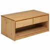 vidaXL S&oacute;fabor&eth; &bdquo;SAUDA&ldquo; Eikarlitur 99x55x45 cm Gegnheil Fura