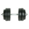 vidaXL 9 Hluta Handl&oacute;&eth;asett 15 kg