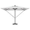 vidaXL Roma Parasol Drapplitaður 286 x 285 x 270 cm