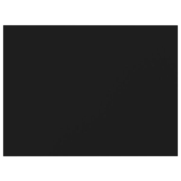 vidaXL B&oacute;kahillur 4 stk. Svartar 40x30x1,5 cm Samsettur Vi&eth;ur