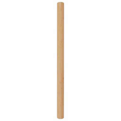 vidaXL Skilrúm Bambus 250x165 cm Náttúrulegt