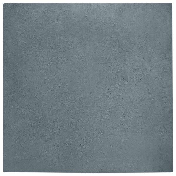 vidaXL Anti-Slip Faux Rabbit Fur Rug Olite Antras&iacute;t 240 x 240 cm