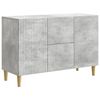 vidaXL Vi&eth;beinteyfla Steinsteypugr&aacute;r 89 x 34,5 x 60 cm Samsettur vi&eth;ur