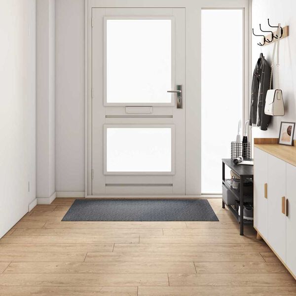 vidaXL Tepparúm Grár 80 x 150 cm dúkur