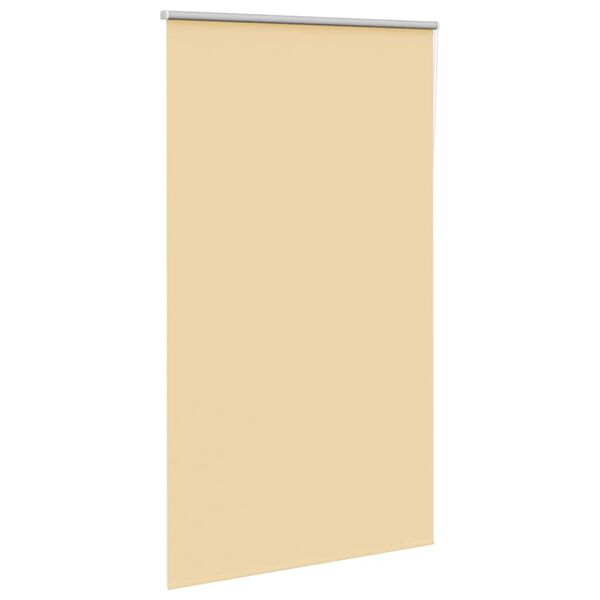 vidaXL R&uacute;llugard&iacute;nur Blackout Beige 130x210 cm Efni Breidd 126,6 cm
