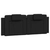 vidaXL H&ouml;f&eth;agaflsp&uacute;&eth;i Viana Svartur 120 cm Gervile&eth;ur