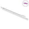 vidaXL Sk&uacute;ffuhlaup 63 pcs Hv&iacute;tt St&aacute;l