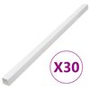 vidaXL Kapalstokkar 40x25 mm 30 m PVC