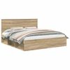 vidaXL Ramsv&iacute;k me&eth; h&ouml;fu&eth;gafl Sonoma 180 x 200 cm Solid furuhikk