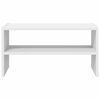 vidaXL skórekki Staflanlegur Hvítur 60x30x30,5 cm