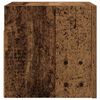 vidaXL Vegghengdur sjónvarpsskápur Old Wood 30,5x30x30 cm